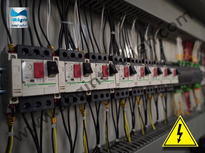 تابلو برق چیلر صنعتی