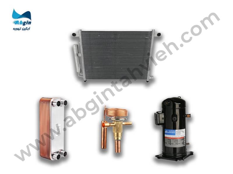 قطعات اصلی مینی چیلر