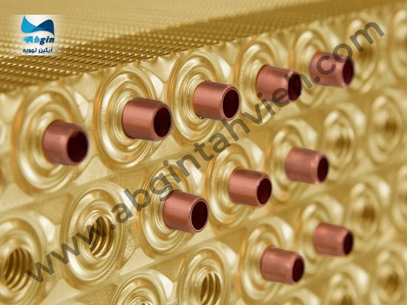 ظاهر فین در کندانسور هوایی