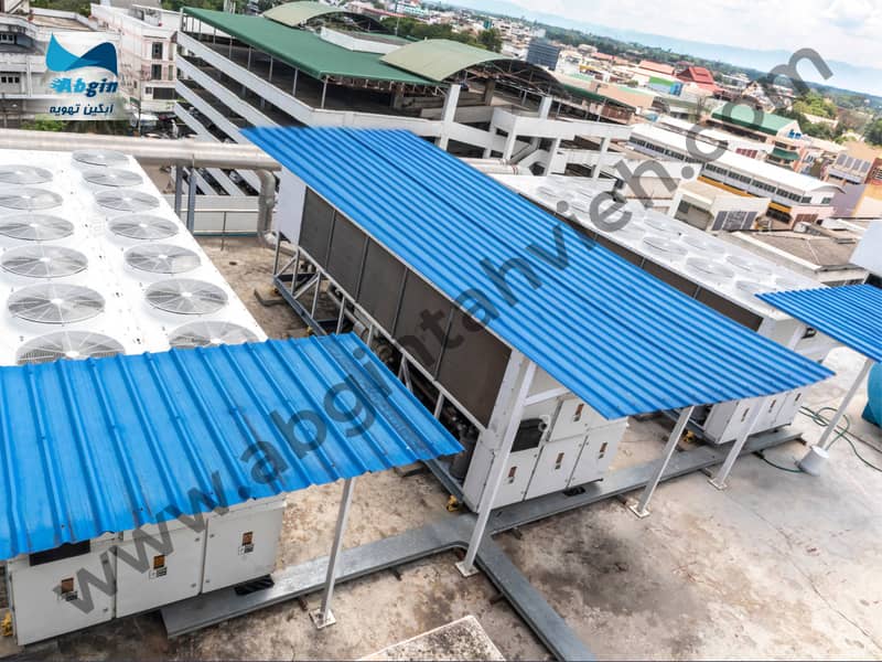 محل نصب کندانسور هوایی