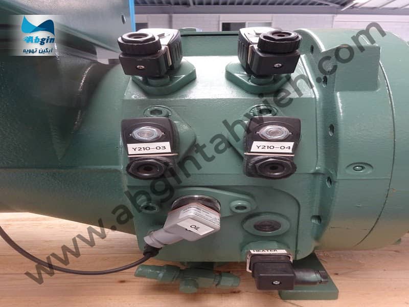 قسمت شیربرقی کمپرسور اسکرو