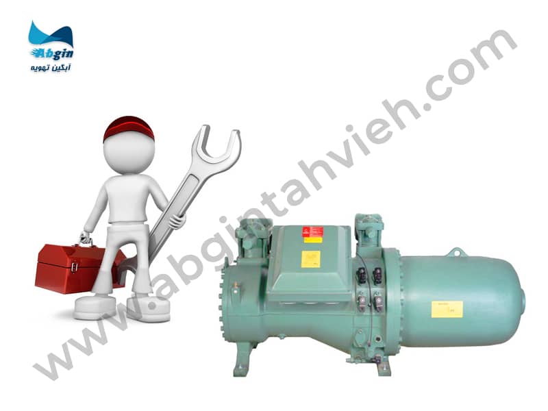 نگهداری و تعمیرات کمپرسور اسکرو