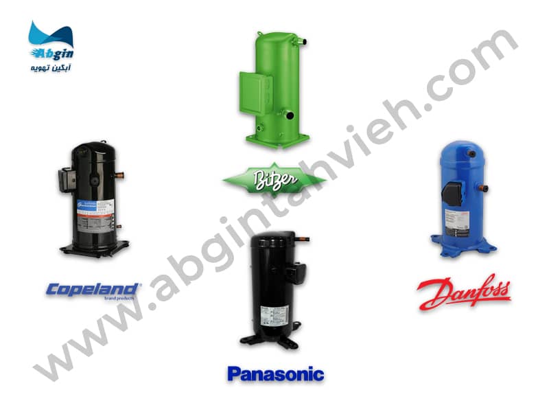 شرکت ها و برندهای تولید کننده کمپرسور اسکرال