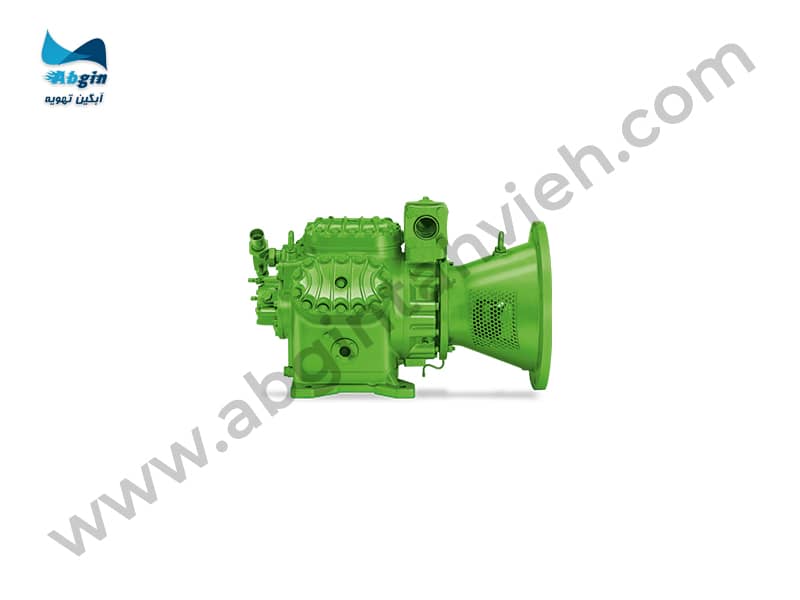 کمپرسور سیلندر پیستونی نوع باز (0pen typen) بیتزر