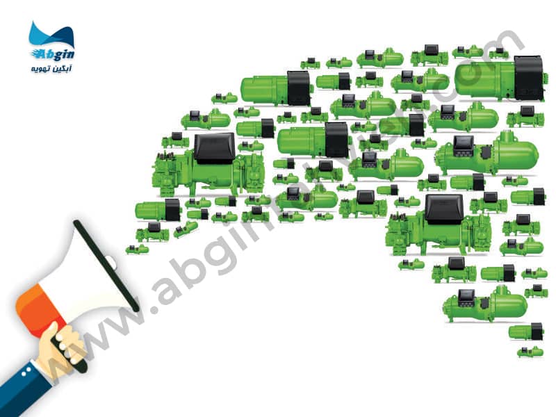 انواع کمپرسور اسکرو بیتزر