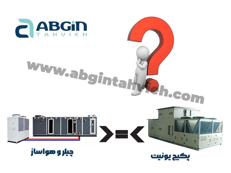 پکیج یونیت بهتر است یا هواساز- چیلر
